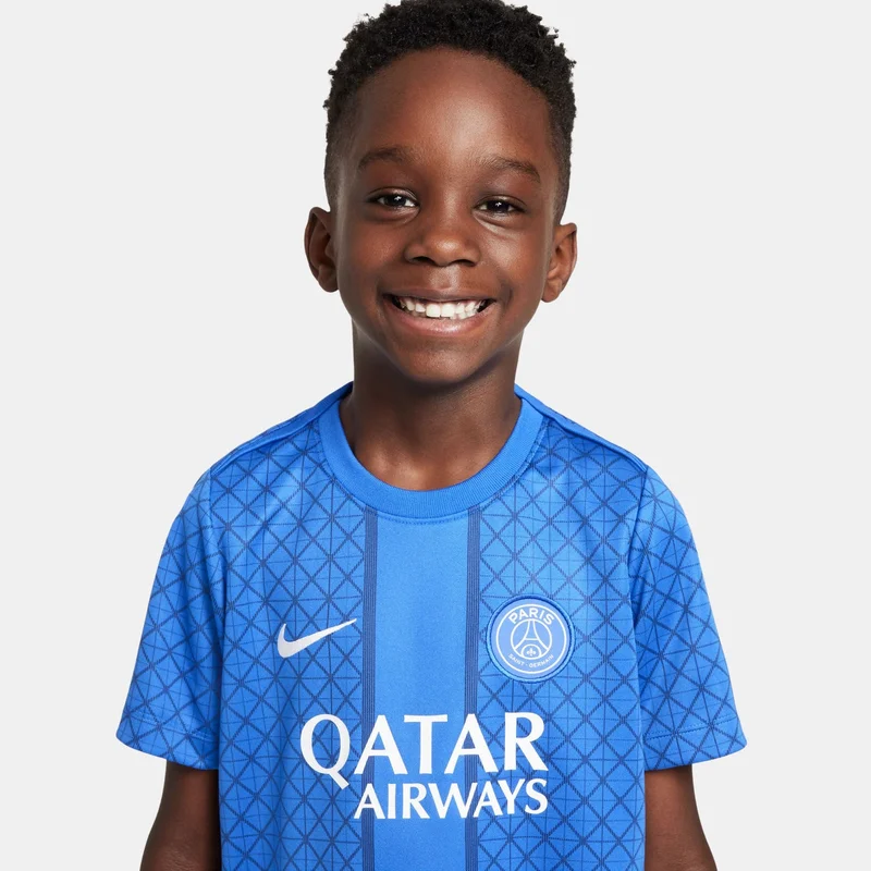 نايكي Kids' Paris Saint-Germain Academy Pro Home Pre-Match Football Top
