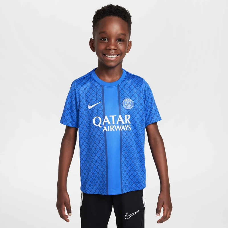 Jordan Kids' Paris Saint-Germain Academy Pro Home Pre-Match Football Top