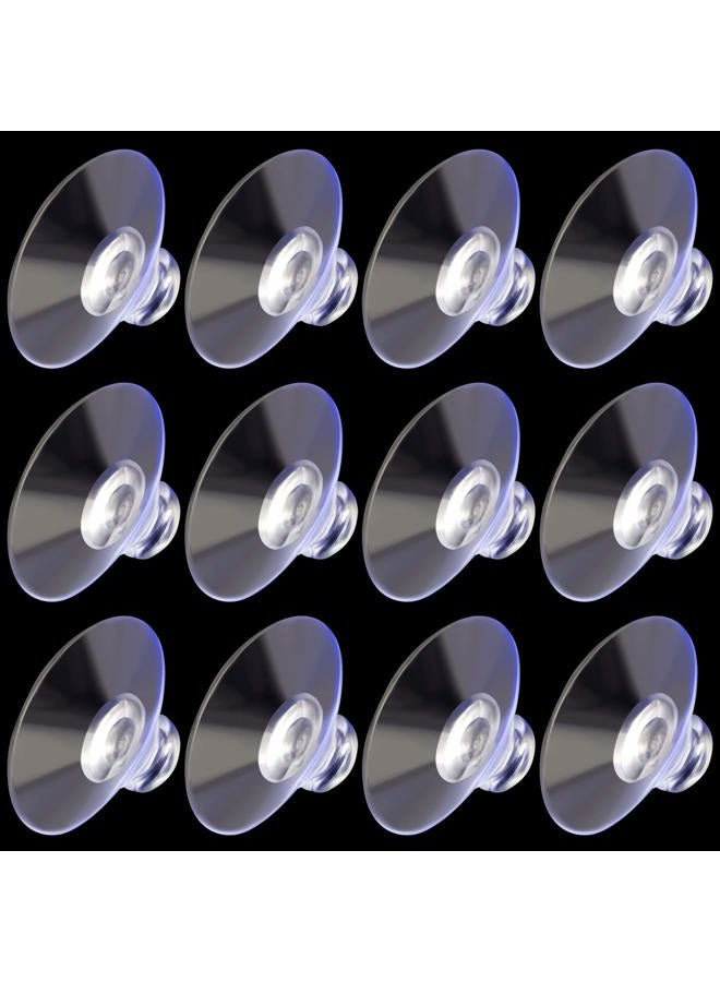 ANCIRS 30 Pack 30mm Suction Cups for Glass Table Tops, Rubber Transparent Anti-Collision Sucker Pad Without Hooks for Home Decoration - Image 1