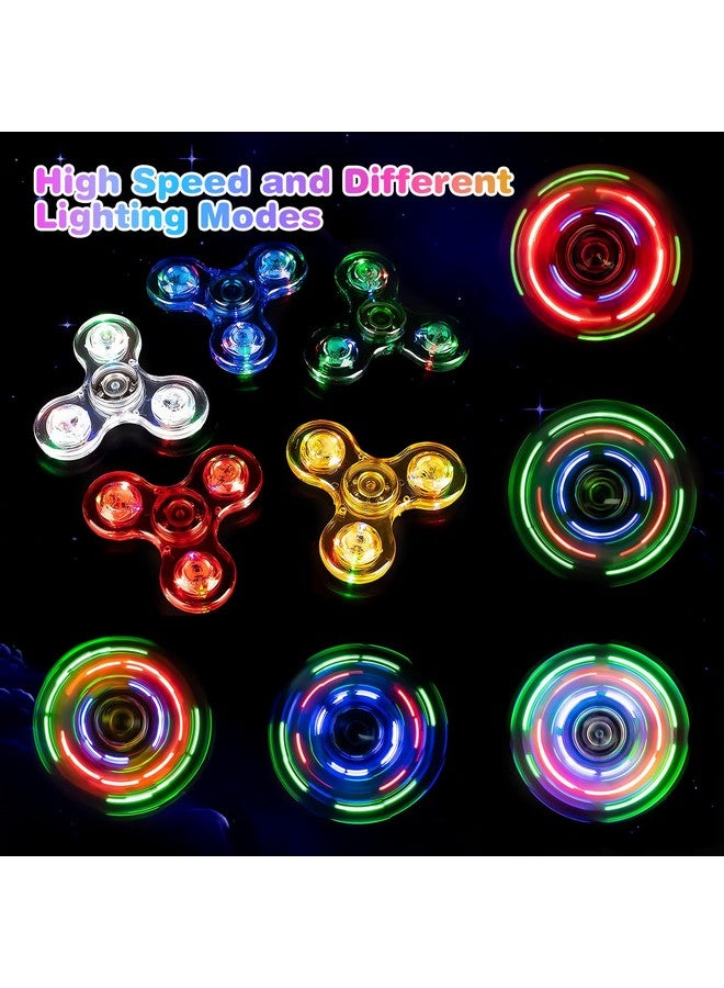 فيغرول مجموعة من 5 ألعاب فيدجيت سبينر من فيجرول | ألعاب فيدجيت سبينر بإضاءة LED للأطفال | هدايا الحفلات | هدايا للفصول الدراسية - Image 2