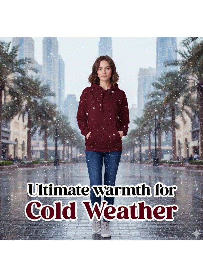 PRINTSHOP4ME Women’s Hoodie Winter Clothes For Women – Soft Warm Pullover Hoodie For Ladies, Casual Long Sleeve Hoodies For Women, Comfortable Winter Wear - Image 3