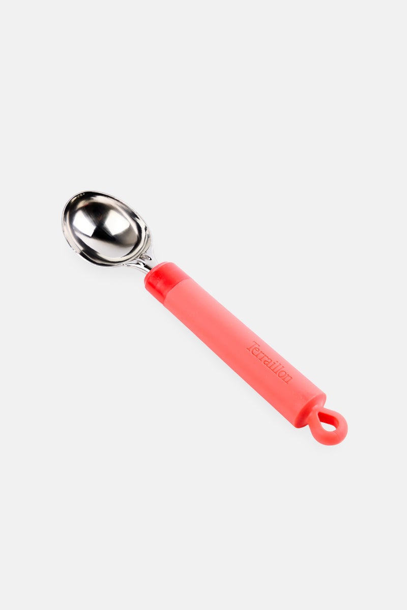 Terraillon Stainless Steel Ice Cream Scooper, Red - Image 2