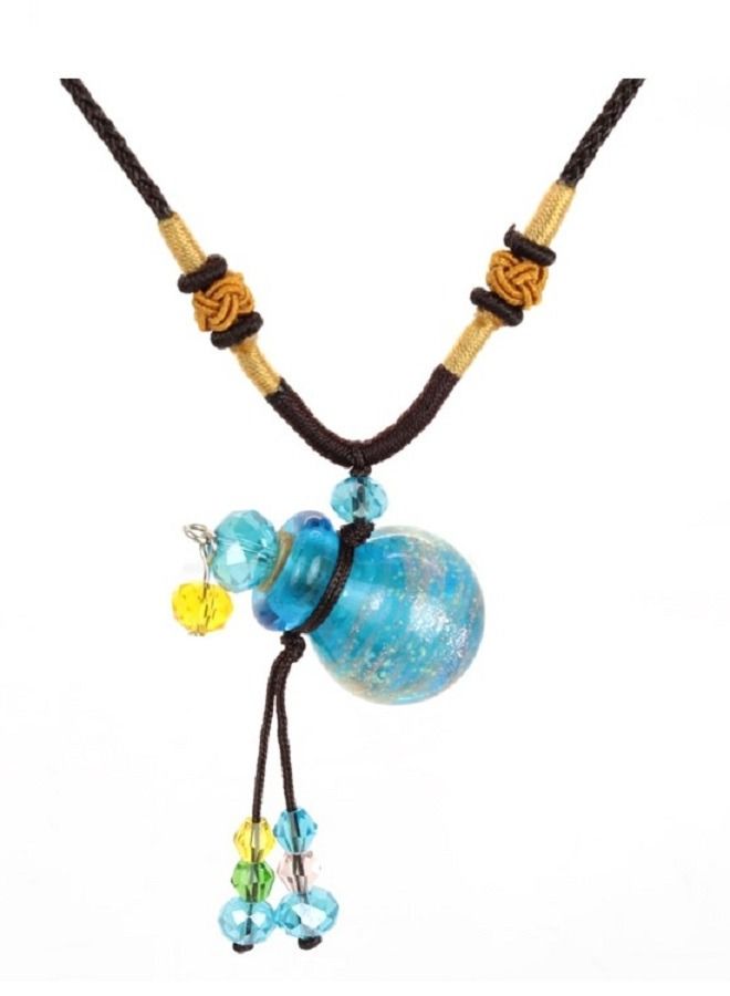 Y&D Exquisite gourd bottle necklace empty bottle pour your own perfume and keep the fragrance lasting  - Image 1