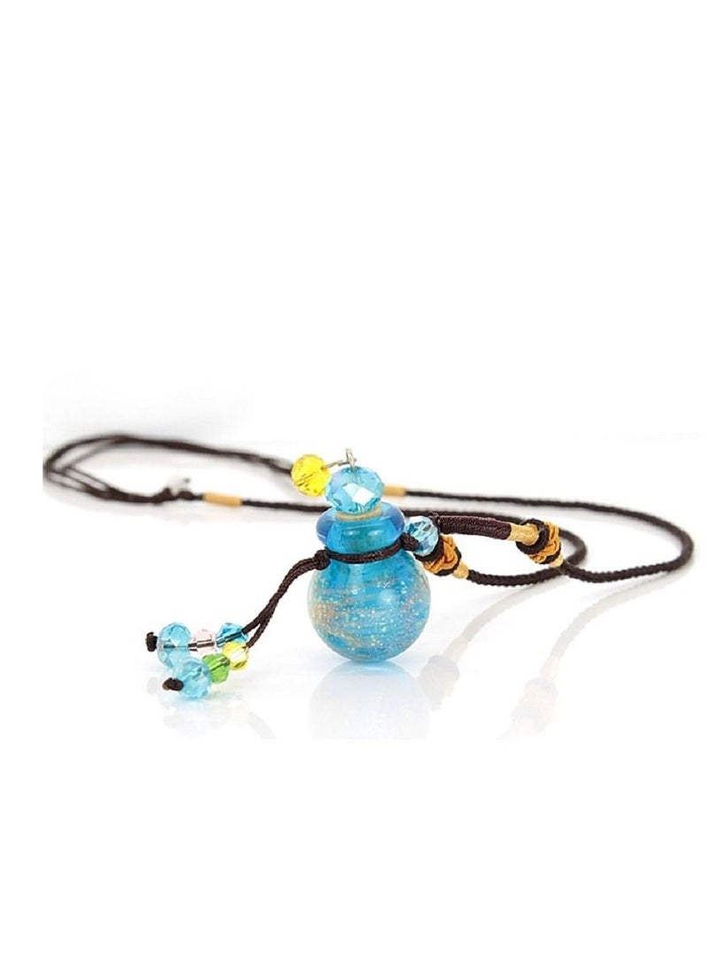 Y&D Exquisite gourd bottle necklace empty bottle pour your own perfume and keep the fragrance lasting  - Image 2