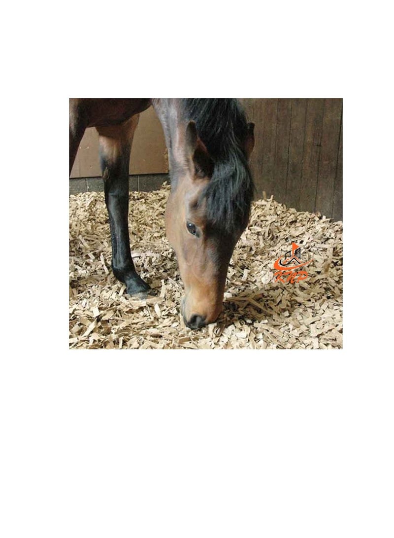 KNP Pine Flakes or Shavings Horse Bedding 14KG 5 bags  - Image 2
