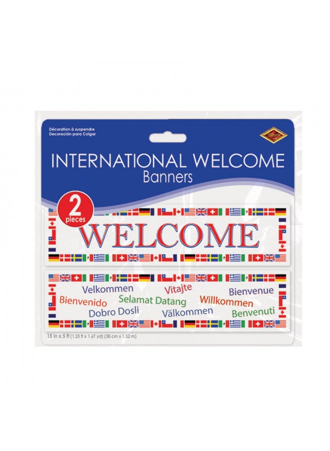 Beistle International Welcome Banners (asstd designs) Party Accessory (1 count) (2/Pkg) - Image 3