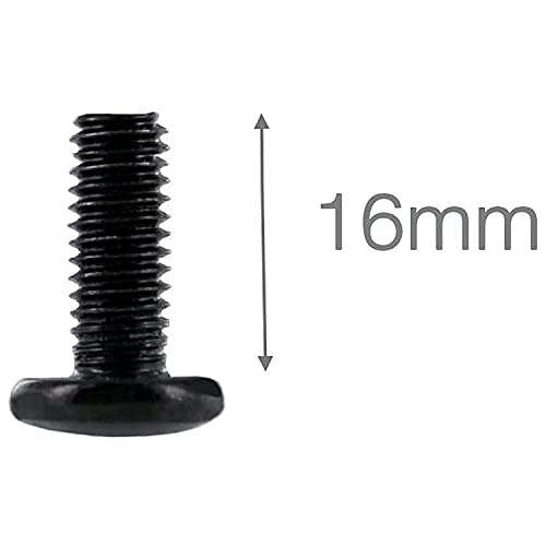 Wang-Data 100 Sets M6 Square Hole Hardware Cage Nuts & Mounting Screws Washers for Server Rack and Cabinet (M6 X 16mm)(Screw+Washer+cage nut) - Image 2