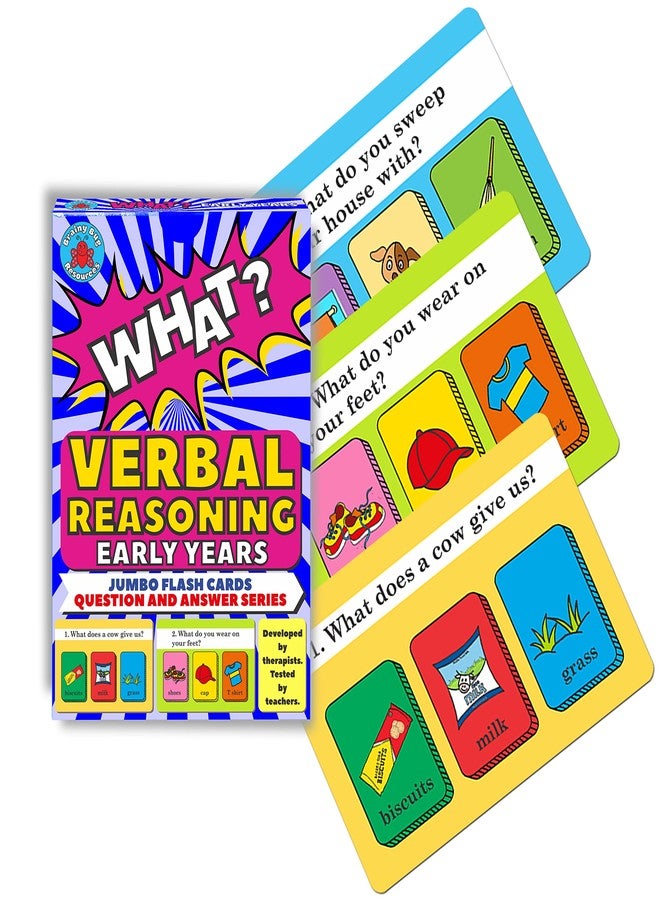 Brainy Bug Resources موارد Brainy Bug | 30 بطاقة تعليمية للإجابة على أسئلة "ماذا؟" | 60 بطاقة تعليمية لكلمات الحركة (مجموعات صوتية) | اللغة الإنجليزية للأطفال | موارد ما قبل المدرسة | الأطفال ذوو الاحتياجات الخاصة - Image 2