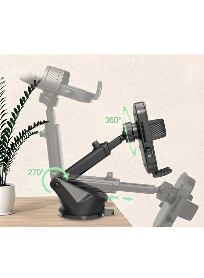 Earldom Car Phone Holder with Strong Suction Cup and 360° Rotation – Model EH264 - Image 3