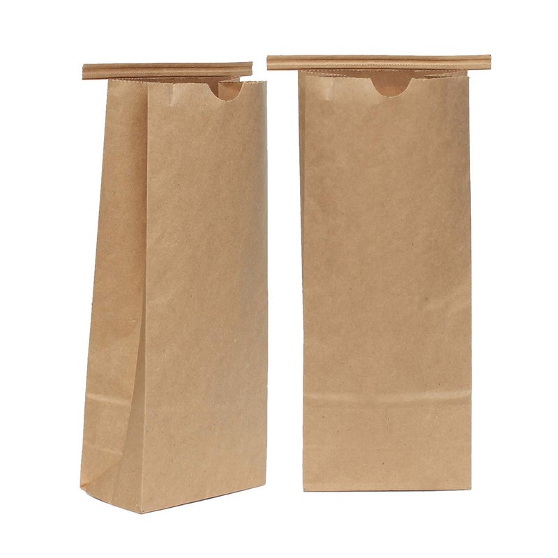 AwePackage Compostable Kraft Paper Tin Tie Bag with PLA Liner 100 1 lbs