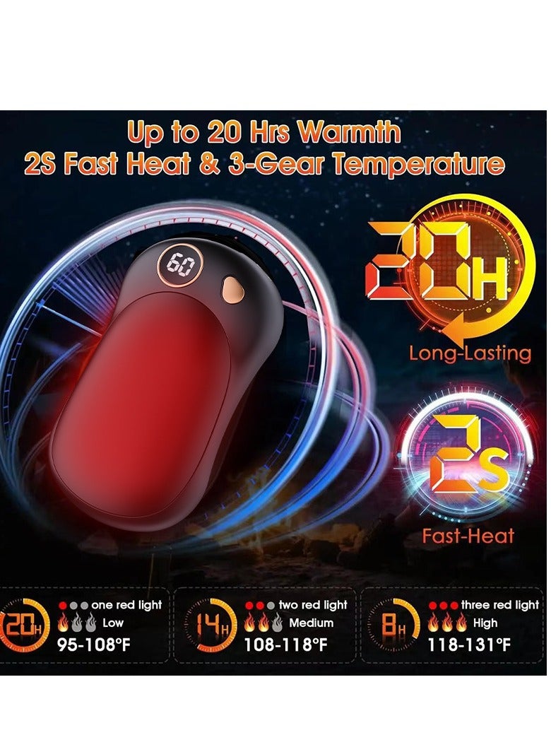 طويلة الأمد اليد دفئا التخييم المشي لمسافات طويلة الصيد هدية دافئة السيدات الرجال الكهربائية اليد دفئا قابلة لإعادة الاستخدام أوسب جيب اليد دفئا جيب اليد دفئا قابلة للشحن - Image 5