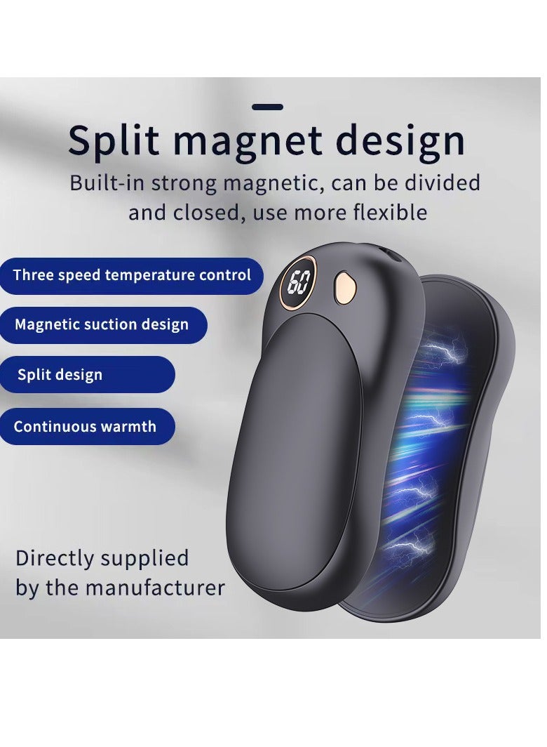 طويلة الأمد اليد دفئا التخييم المشي لمسافات طويلة الصيد هدية دافئة السيدات الرجال الكهربائية اليد دفئا قابلة لإعادة الاستخدام أوسب جيب اليد دفئا جيب اليد دفئا قابلة للشحن - Image 2