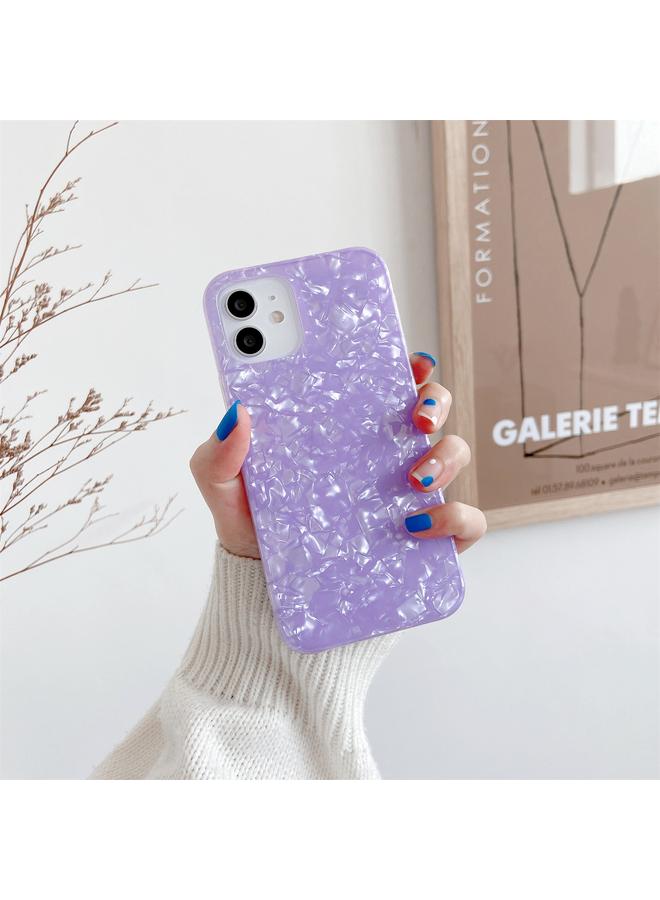 Zaboon Case For iPhone 12 Pro Max Shell Texture IMD Half-coverage TPU Protective Case - Image 1