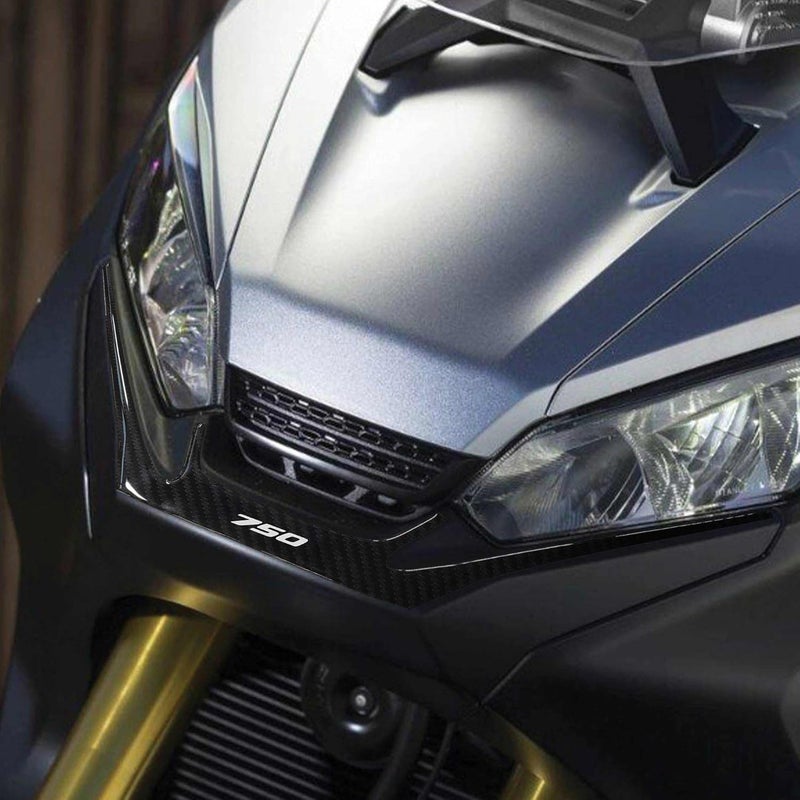 labelbike 3D Resin Sticker for Honda X-ADV 750 (2017-2020) - Front Muffler Decoration and Protection - Image 1