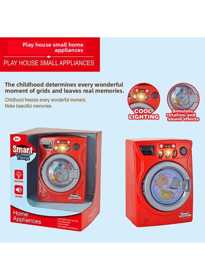 Hot-selling Simulation Mini Play House Small Household Appliances Electric Light Washing Machine Vacuum Cleaner Kitchen Educational Toys-Color:Simulation Electric Kettle - Image 2