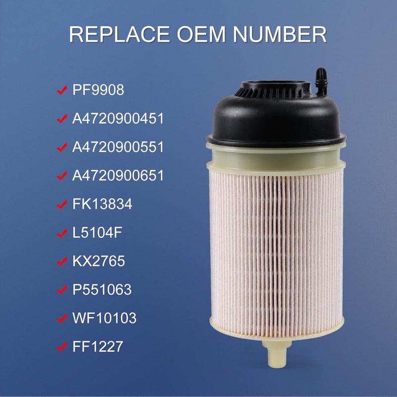 DICMIC Fuel Filter Element for Detroit Diesel Engines - Image 4