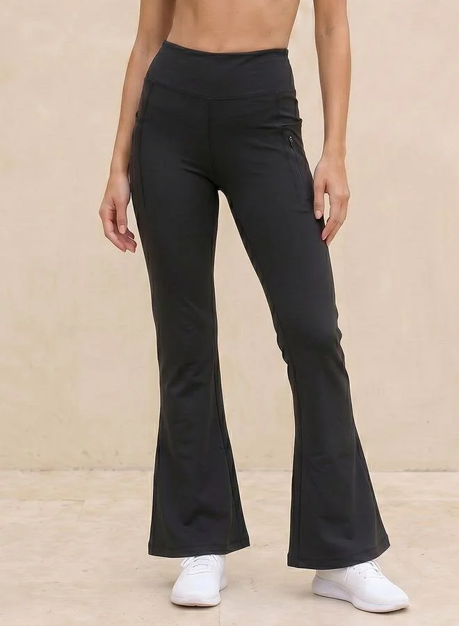 Splash Active 2 Way Stretch Flared Leggings