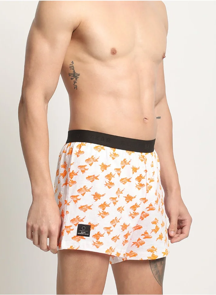 THE BEAR HOUSE Mens Cotton Boxers Multipack Soft Breathable Underwear for Men Loose Fit Comfortable Boxer Shorts for Daily Wear