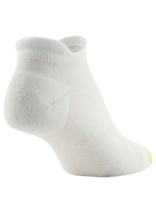 GOLDTOE Womens Vacay Cushion Tab Socks, 6-pairs, White, M - Image 4