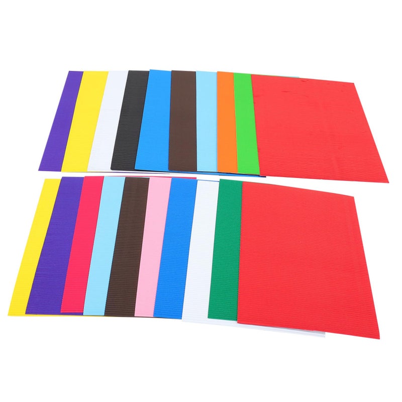 30 Sheets DIY Wavy Gift Wrapping Paper Mixed Styles Creative Packaging Material - Image 2