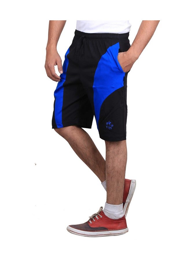 فيجو - شورت برمودا أسود من القطن للرجال من فيجو - Image 1