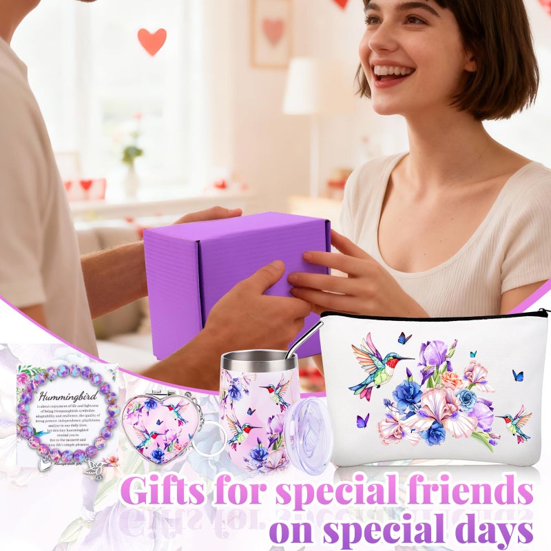FBBP Hummingbird Gifts for Women, Birthday Gifts for Mom Grandma Nana, Thoughtful Gift for Wife Sister Friend Teacher Coworker, 50th 60th 70th Birthday, Motherâ€™s Day & Valentineâ€™s Day Idea - Image 3