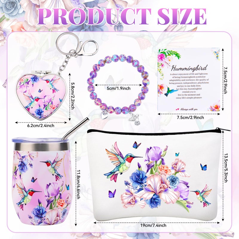 FBBP Hummingbird Gifts for Women, Birthday Gifts for Mom Grandma Nana, Thoughtful Gift for Wife Sister Friend Teacher Coworker, 50th 60th 70th Birthday, Motherâ€™s Day & Valentineâ€™s Day Idea - Image 4