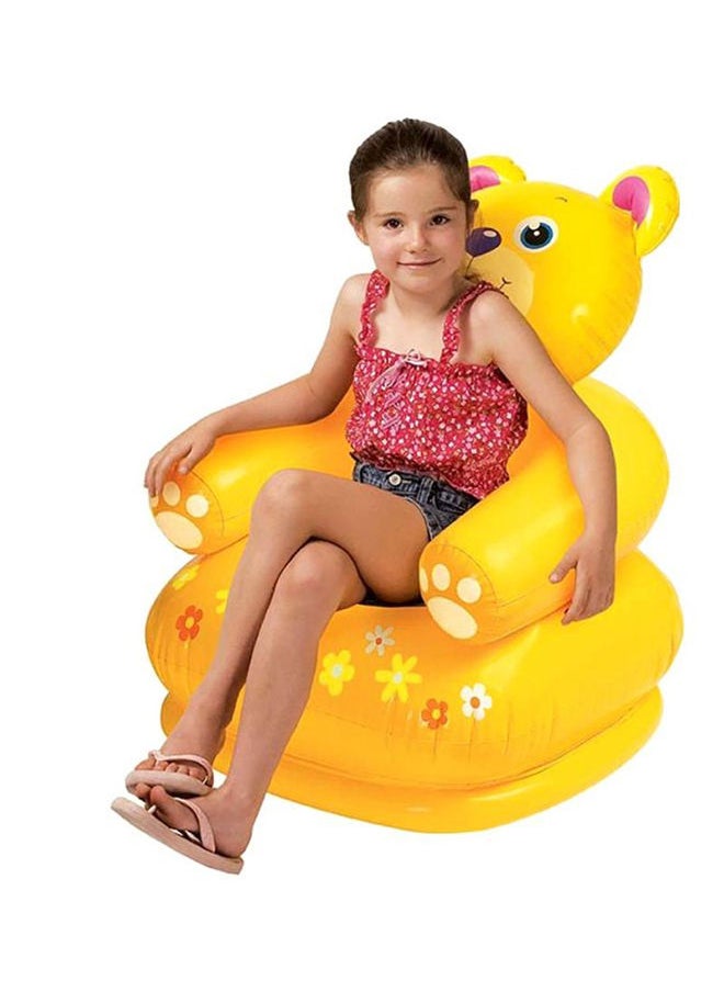 INTEX Lightweight inflatable chair with an attractive bear design  - Image 4