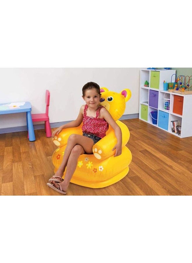 INTEX Lightweight inflatable chair with an attractive bear design  - Image 5
