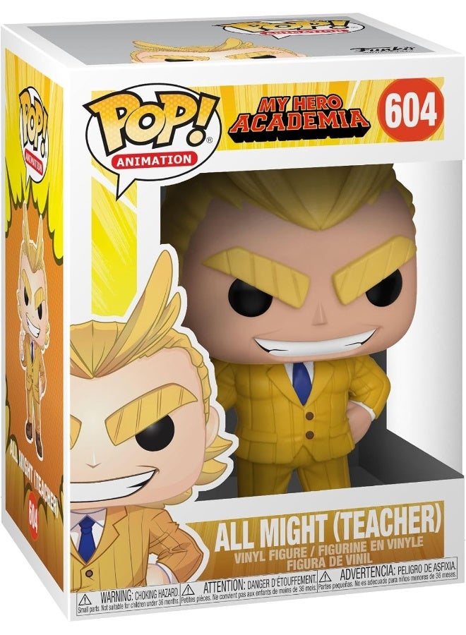 Funko Pop! Vinyl: Animation: My Hero Academia (MHA) - Teacher All Might - Collectable Vinyl Figure - Image 1