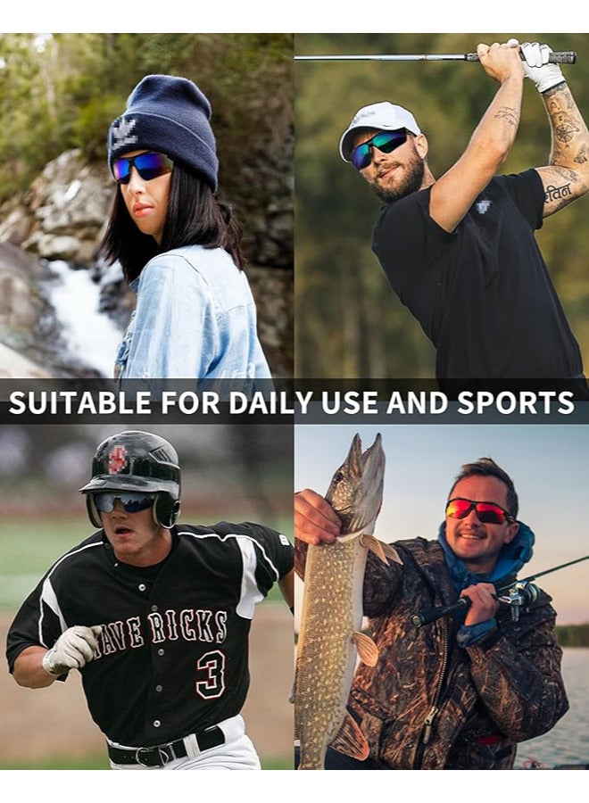 Chixing Polarized Sports Sunglasses for Men Women Youth Baseball Running Cycling Driving Fishing Tennis Golf Motor TAC UV400 - Image 3