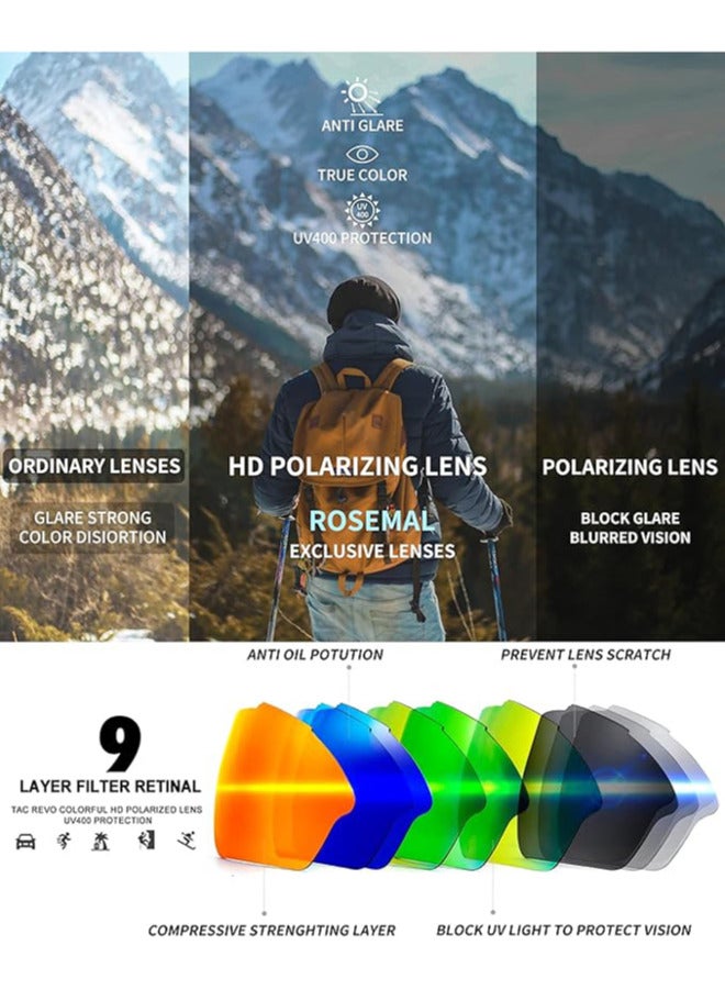 Chixing Polarized Sports Sunglasses for Men Women Youth Baseball Running Cycling Driving Fishing Tennis Golf Motor TAC UV400 - Image 5