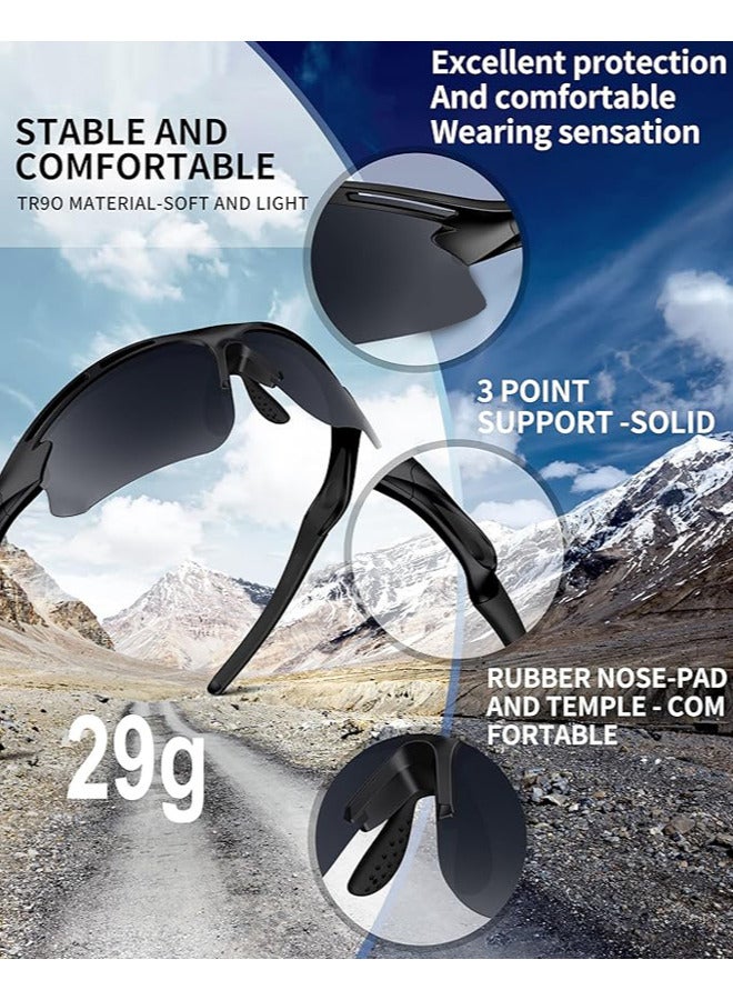 Chixing Polarized Sports Sunglasses for Men Women Youth Baseball Running Cycling Driving Fishing Tennis Golf Motor TAC UV400 - Image 4