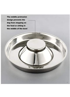 Excefore Puppy Feeding Bowls,Stainless Steel Metal Dog Bowls,Puppy Weaning Bowl Puppy Dishes,Litter Feeding Bowls for Multiple Puppies Cats Eating at Same Time for Small Medium Large Dogs  - Image 5