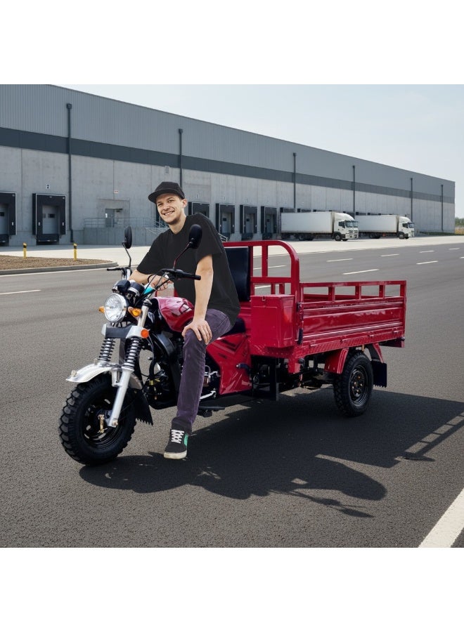 Megawheels Motorcycle Export Petrol Powered 200cc Cargo 3 Wheel Tricycle for Adults - Image 2