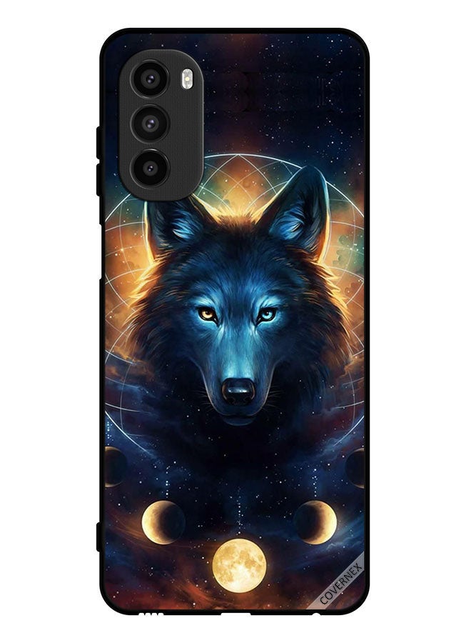 Covernex Protective Case Cover For Motorola Moto G52 Wolf In Space - Image 1