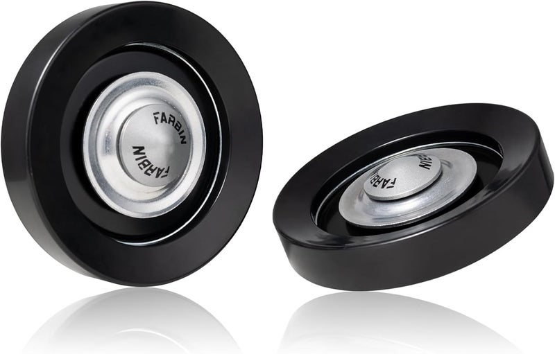 FARBIN Car Horn Loud 12V High/Low Tone Super Loud Waterproof Motorcycle Horn for Trucks Pickups SUV (Black) - Image 1