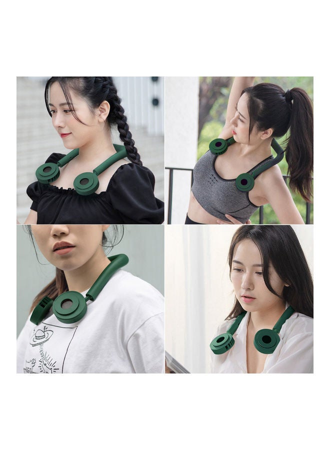 Mini Portable Fan Dark Green - Image 5