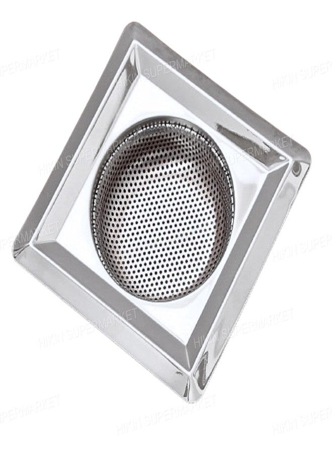 Wildmaker Rust-Proof Premium Kitchen Sink Strainer with Fine Mesh | Sink Drain Strainer for Kitchen, Utility Sinks & Bathroom Prevents Food Wastage & Hair Clogs | (1, Square) - Image 1