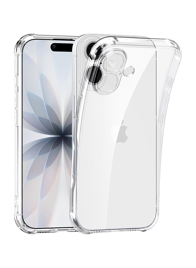 واي جيه غطاء هاتف iPhone 17 كامل الحماية، واقٍ من الصدمات بدرجة عسكرية، غطاء iPhone 17 مقاوم للاصفرار، مقاوم للتآكل، مضاد للخدوش والبصمات، غطاء هاتف 17 نحيف جداً بحافة مرتفعة إضافية - Image 1