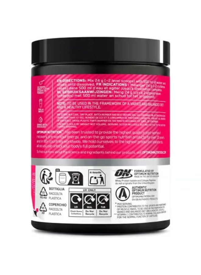 ON Clear Whey Protein Isolate Plus Collagen 240g Apple & Raspberry - Image 3