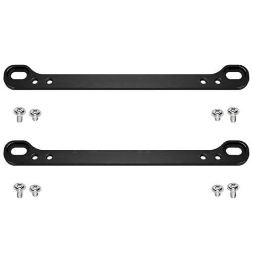 WFPOWER JDM to USDM Licence Plate Adaptor 2 Pack Aluminum JDM Mini Truck License Plate Adaptor for JDM Car Trailer License Plate Bracket JDM License Plate Frame Holder Japanese License Plate - Image 1