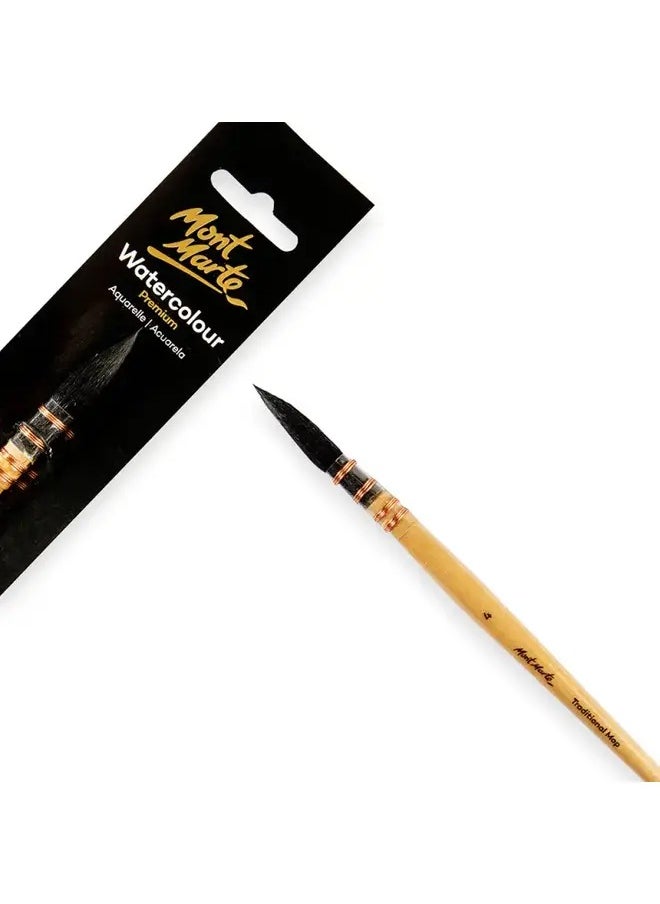 Montmarte Artist Brush Watercolour Traditional Mop 4  - Image 2