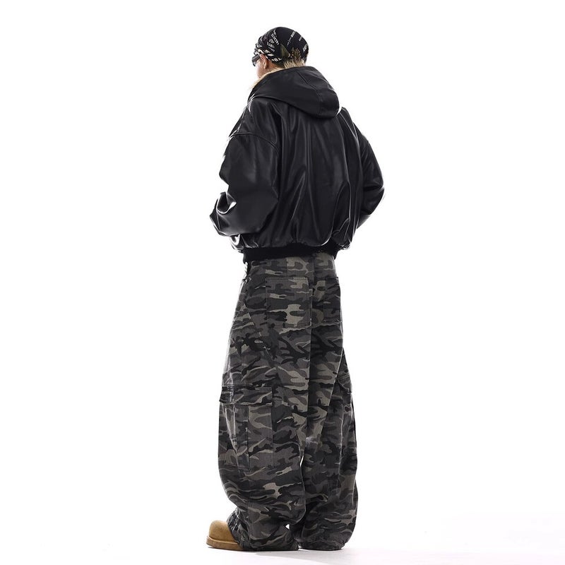 Unisex Classic Denim Jeans Loose Fit Daily Outdoor Wear - Image 5