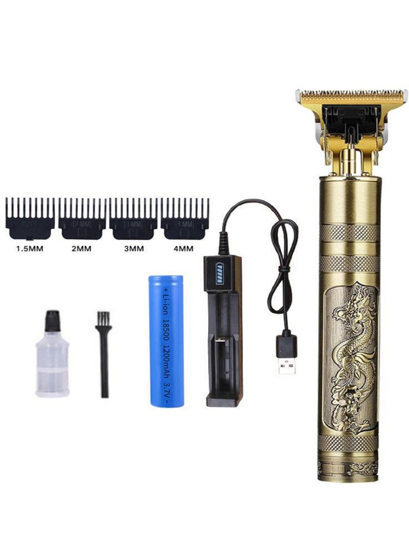 إلترازون Oil Head Electric Hair Clipper Smooth Cutting High Speed USB Charging Tool L2Y3 - Image 2