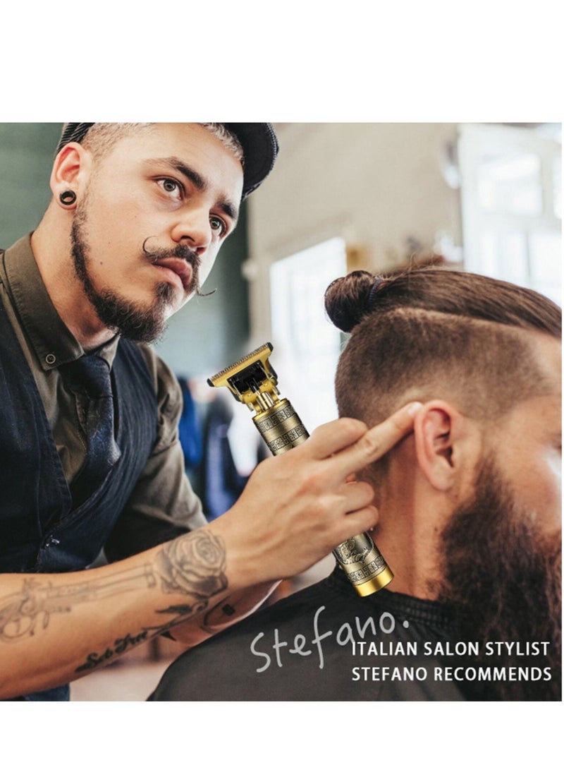 إلترازون Oil Head Electric Hair Clipper Smooth Cutting High Speed USB Charging Tool L2Y3 - Image 5