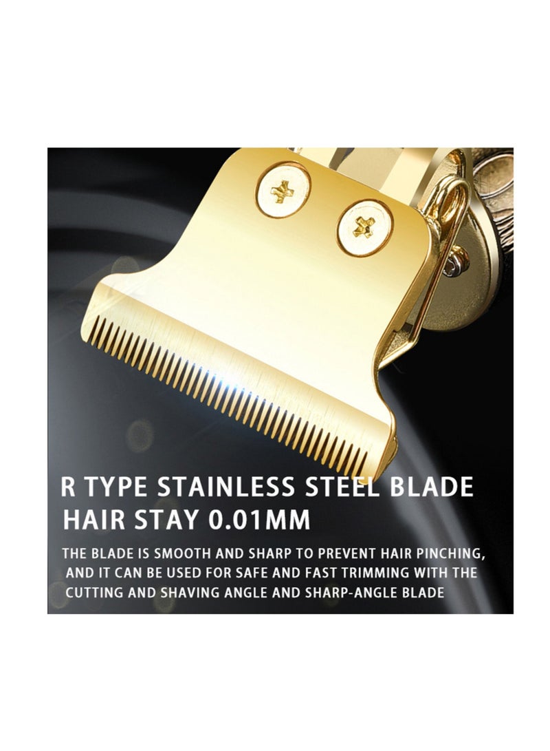 إلترازون Oil Head Electric Hair Clipper Smooth Cutting High Speed USB Charging Tool L2Y3 - Image 4