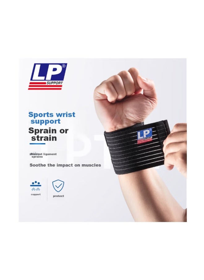 LP Lp633 Fitness Wrist Support Bandage, Breathable, For Badminton, Tennis, Bench Press, Volleyball, Compression Brace, Single Piece, One Size Fits All  - Image 4