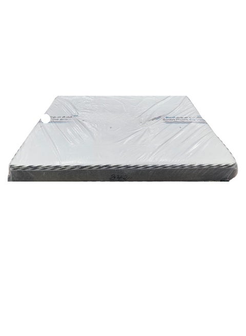 Multi-layer bed mattress with high-density foam texture, comfortable mattress with two-layer system, high-density memory foam filling and soft microfiber mattress fabric (size 200X140X15)