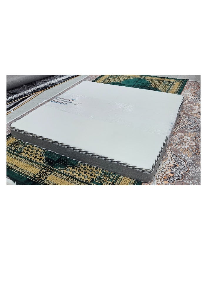 سمارت هوم مرتبه سرير متعددة الطبقات ذات ملمس إسفنج عالي الكثافة ، مرتبة مريحة نظام طبقتبن ، حشوة  ميموري فوم عالي الكثافة وقماش المرتبة من المايكروفايبر الناعم ( مقاس 15X140X200 )  - Image 2
